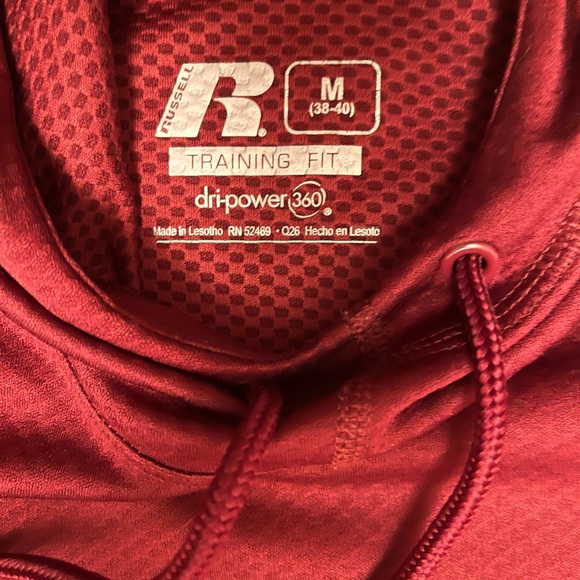 Russell men’s dry power 360 hooded, pullover/medium - Picture 2 of 8